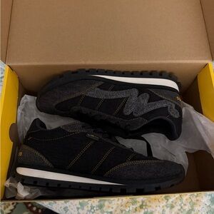 Black and Gray Sneakers